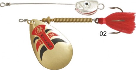 Obrotówka HRT Killer 02 (cena za 1szt) – Rozmiar 2, Waga 16g