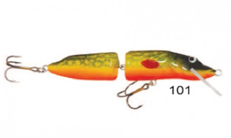 Pike Floater Jointed 101 – Wielkość 12 cm, Waga 15 g