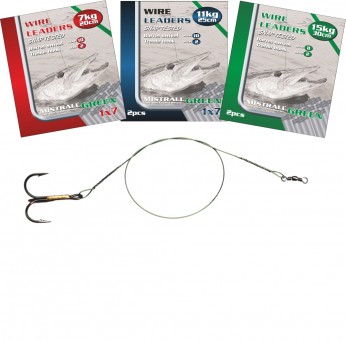 Przypon krętlik barrel z kotwicą – Długość 30cm, Wytrzymałość 15kg, Agrafka 2, Krętlik 8