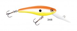 Attacker Diver 348 – Wielkość 40 mm, Waga 3 g, Głęb. pracy 0,5-1,0 m