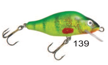 Perch Floater 139 – Wielkość 7 cm, Waga 15 g