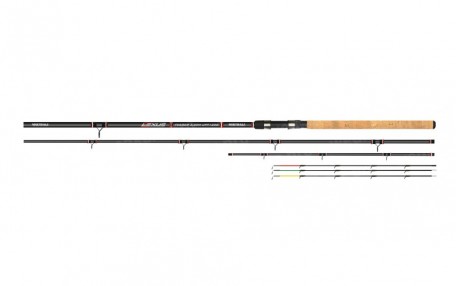 Lexus Feeder – Materiał Carbon, Długość 3,90 m, Ciężar rzutowy do 120 g, Waga 335 g, Składy 3+3, Długość transportowa 135 cm