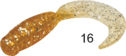 Twister 16 orange (cena za opakowanie 20szt) – Długość 5,5cm, Waga 1g
