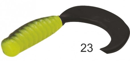 Twister 23 black yellow (cena za opakowanie 20szt) – Długość 5,5cm, Waga 1g