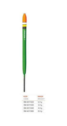 Spławik Mistrall 40110 – Waga 6,0G