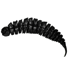 Black (czarny ) 6CM 6 szt. – Długość 6cm, Blister 6 szt.