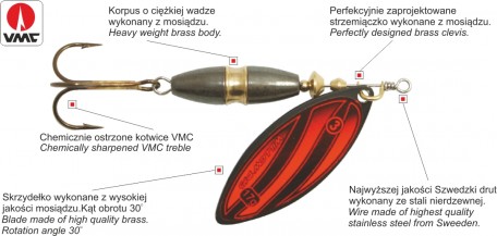 Willow Big 04 (cena za 1szt) – Wielkość 3, Waga 23g