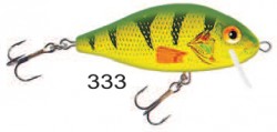Crucian Quicker 333 – Wielkość 90 mm, Waga 17 g, Głęb. pracy 0,3-0,7 m