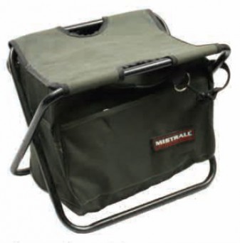 Stołek z torbą Mistrall 30/38/40cm – Wymiary 35/39/46cm