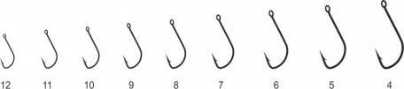 Hayabusa HN100 Sode Ringed Nickel – Rozmiar 6