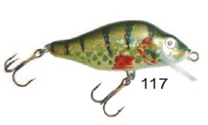 Perch Diver 117 – Wielkość 7 cm, Waga 13 g