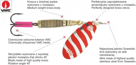 Laguna 09 (cena za 1szt) – Wielkość 4, Waga 18g