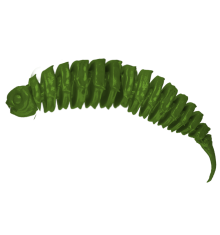The Grass (zielony) 6CM 50 szt. – Długość 6cm, Słoik 50 szt.