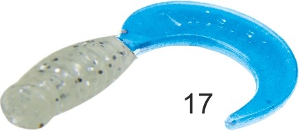 Twister 17 blue (cena za opakowanie 20szt) – Długość 5,5cm, Waga 1g