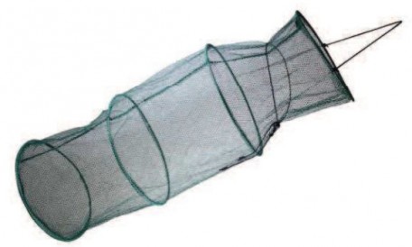 Siatka na ryby X1 180cm – DŁUGOŚĆ 2,00 m, IL.OBRĘCZY 8, ŚR.OBRĘCZY 40 cm, WYM.OCZKA 6x6 mm