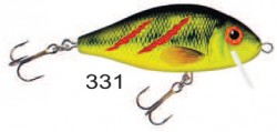 Crucian Quicker 331 – Wielkość 90 mm, Waga 17 g, Głęb. pracy 0,3-0,7 m