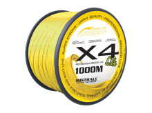 Shiro Braided Line Fluo 1000M – Średnica 0,36 mm, Wytrzymałość 38,90 kg, Opakowanie 10 szt/pcs
