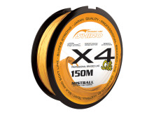 Shiro Braided Line Orange 150M – Średnica 0,04 mm, Wytrzymałość 25,6 kg, Długość 200 m