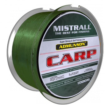Admunson Carp Camouflage 1000M – Średnica 0,40mm, Wytrzymałość 20,5 kg