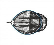 KOSZ SIATKA LATEX 50/42 – Długość 0,55 m, Sekcje -, Wym.kosza 50x42 cm, Wym.oczka 2 mm, Kolor CZARNY / BLACK