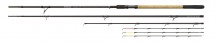 Aqua Black Feeder – Materiał Carbon, Długość 3,90m, C.rzutowy 20-70g, Waga 225 g, Składy 3+3, Dł.transportowa 141 cm